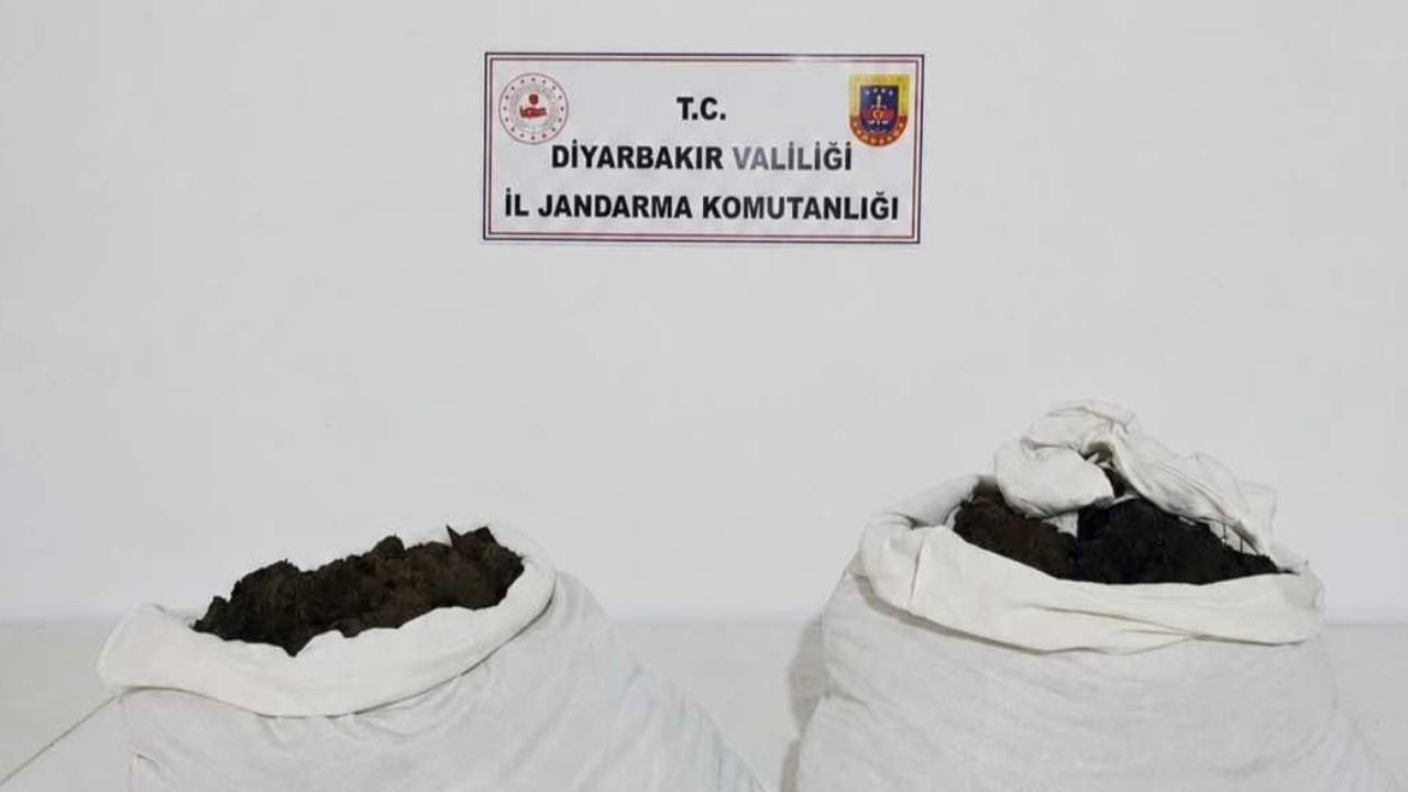 Diyarbakır’da 19 kilo esrar ele geçirildi